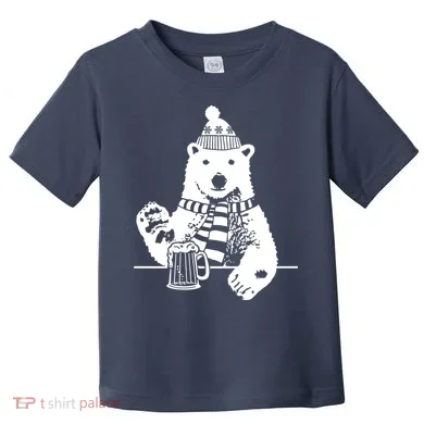 Polar Bear Beer Toddler T-Shirt