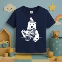 Polar Bear Beer Toddler T-Shirt thumb 3