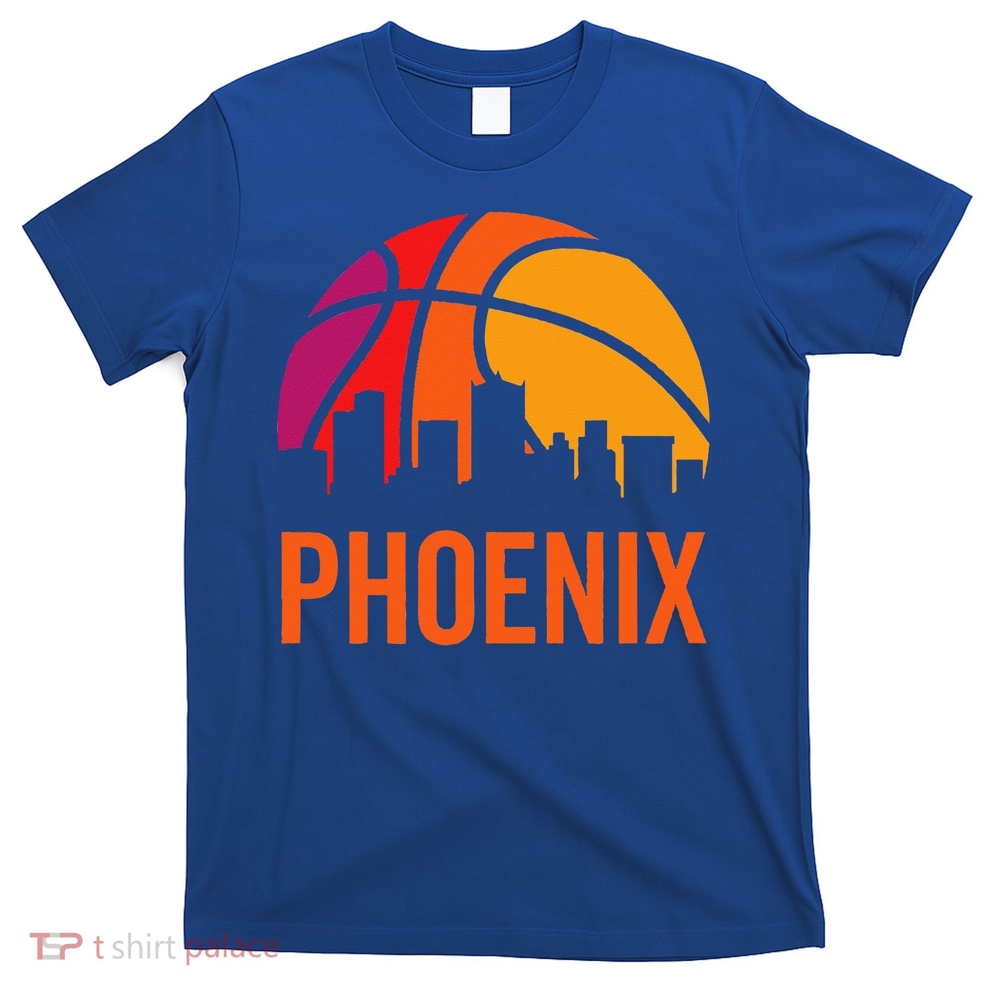 Phoenix Basketball BBall Vintage Retro Sunset Game Fan T-Shirt