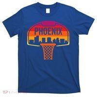 Phoenix Basketball BBall Vintage Retro Sunset Game Fan T-Shirt thumb 0