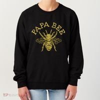Papa Bee Beekeeper Funny FatherS Day Bee Lover Gift Women's Sweatshirt thumb 0
