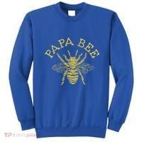 Papa Bee Beekeeper Funny FatherS Day Bee Lover Gift Sweatshirt thumb 0