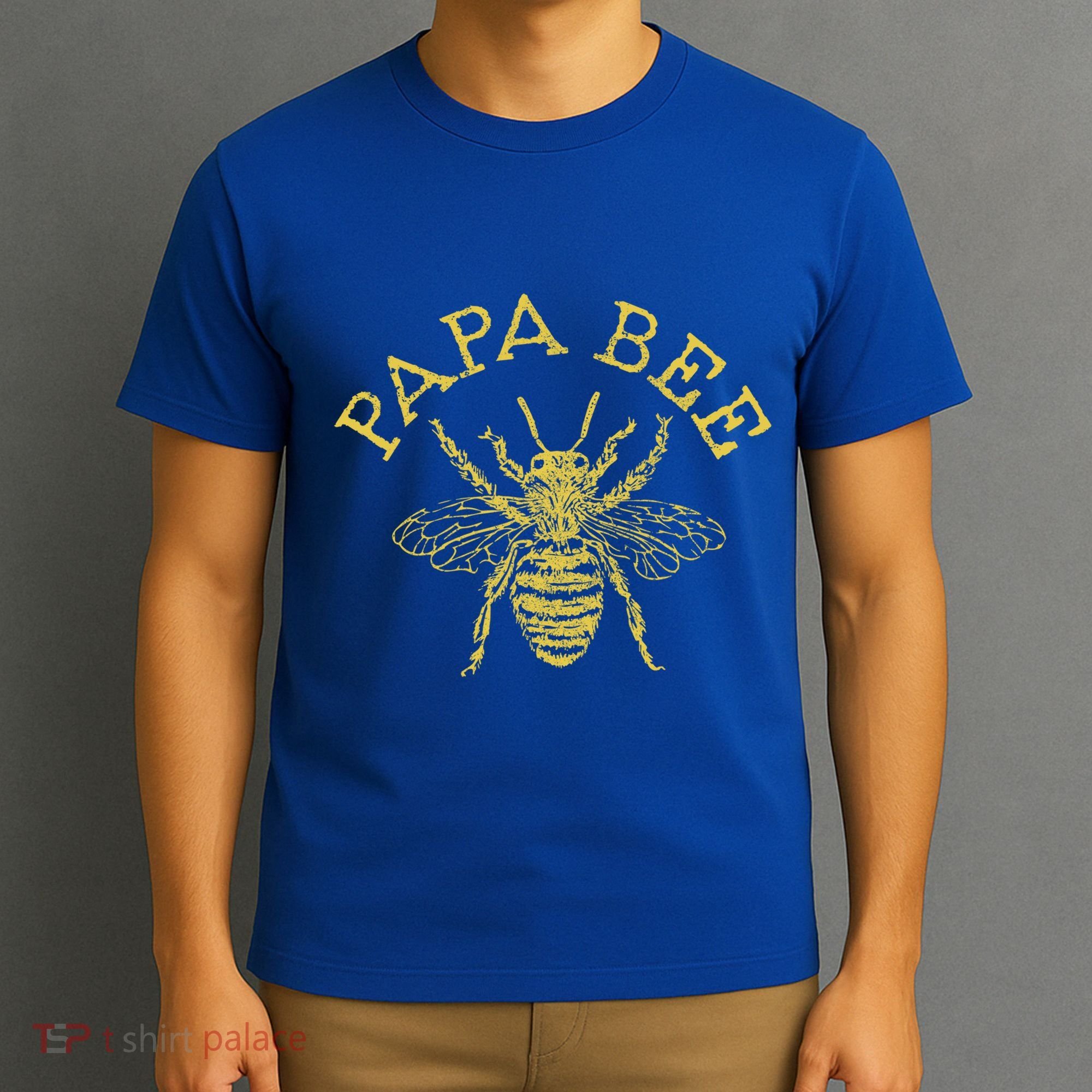 Papa Bee Beekeeper Funny FatherS Day Bee Lover Gift T-Shirt