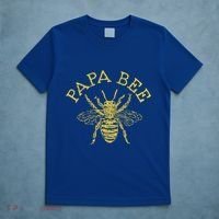 Papa Bee Beekeeper Funny FatherS Day Bee Lover Gift T-Shirt thumb 5