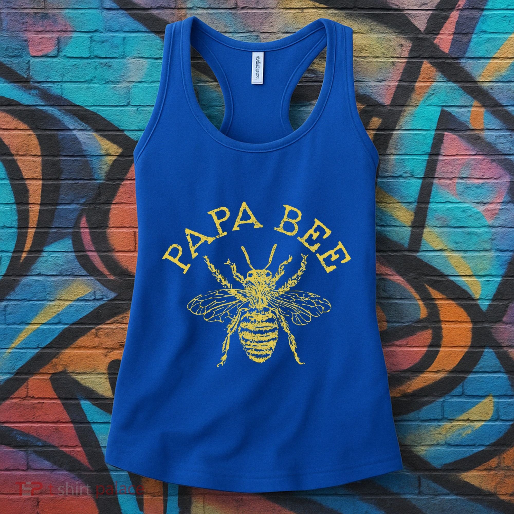 Papa Bee Beekeeper Funny FatherS Day Bee Lover Gift Women's Tank Top