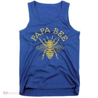Papa Bee Beekeeper Funny FatherS Day Bee Lover Gift Tank Top