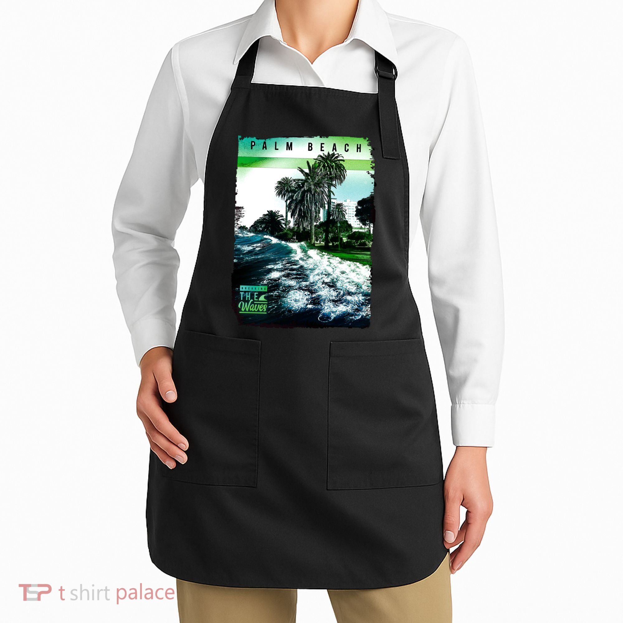 Palm Beach Break The Waves Apron