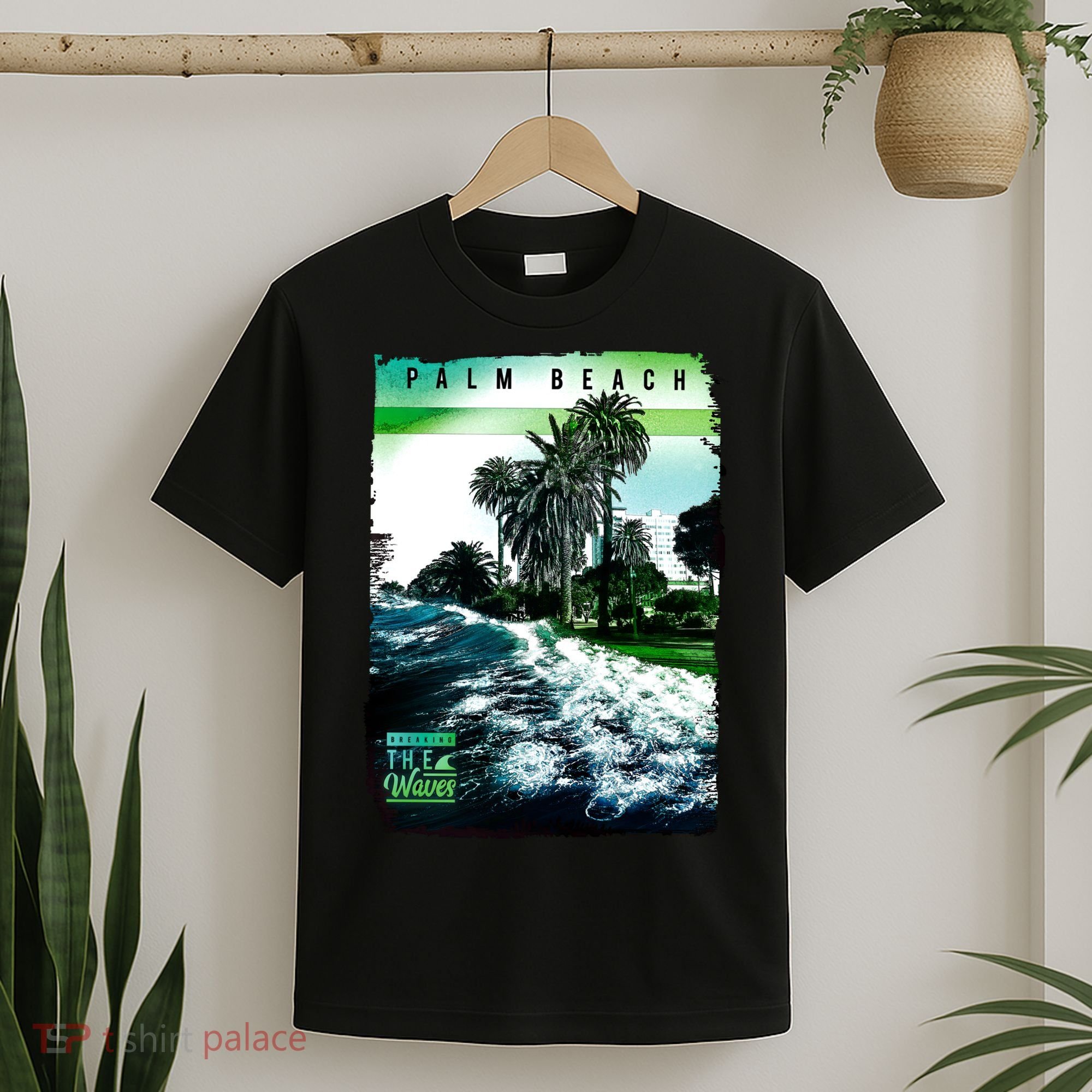 Palm Beach Break The Waves T-Shirt