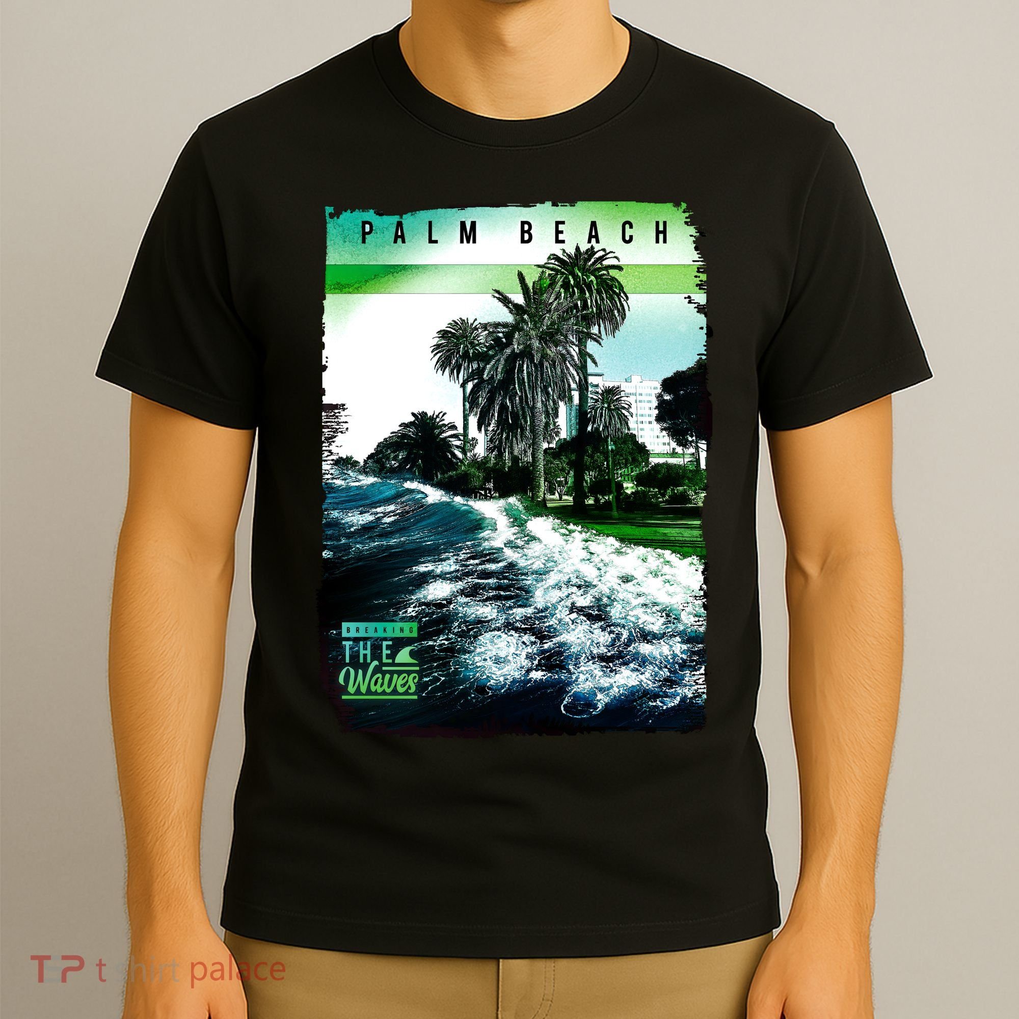 Palm Beach Break The Waves T-Shirt