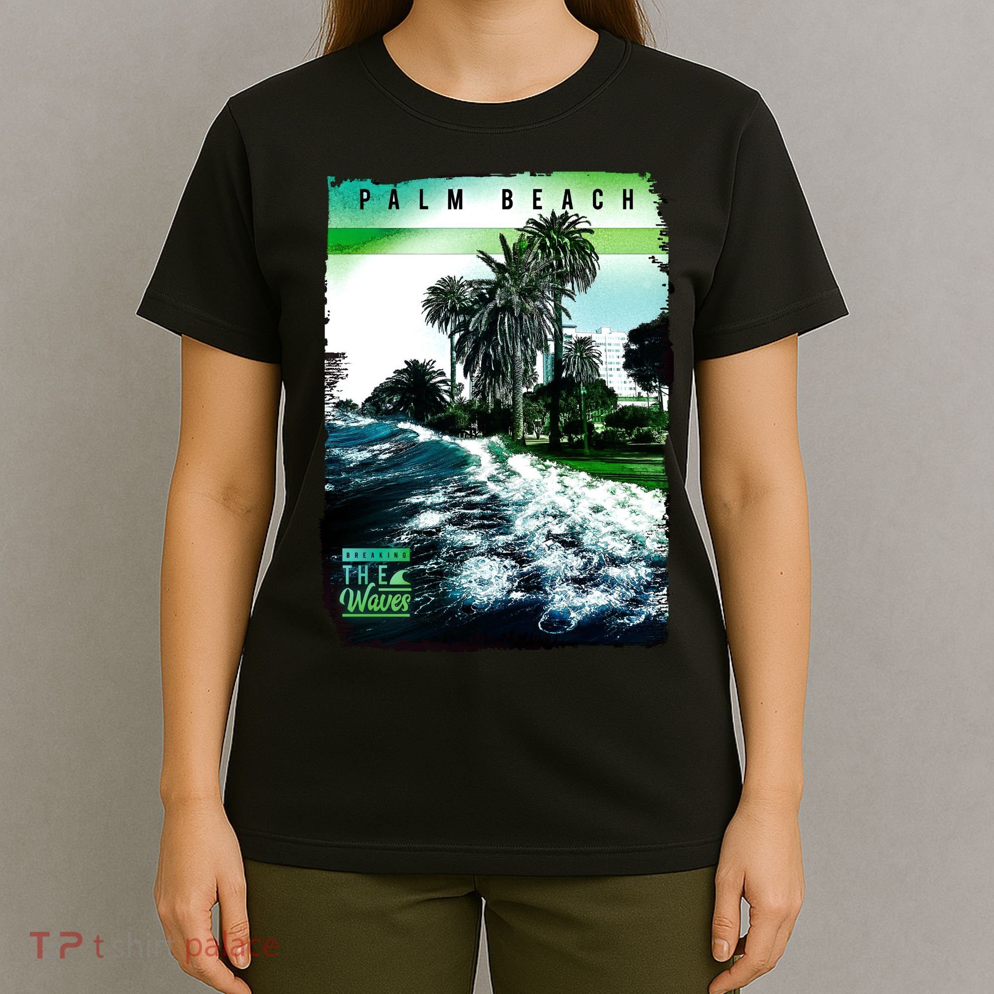 Palm Beach Break The Waves T-Shirt