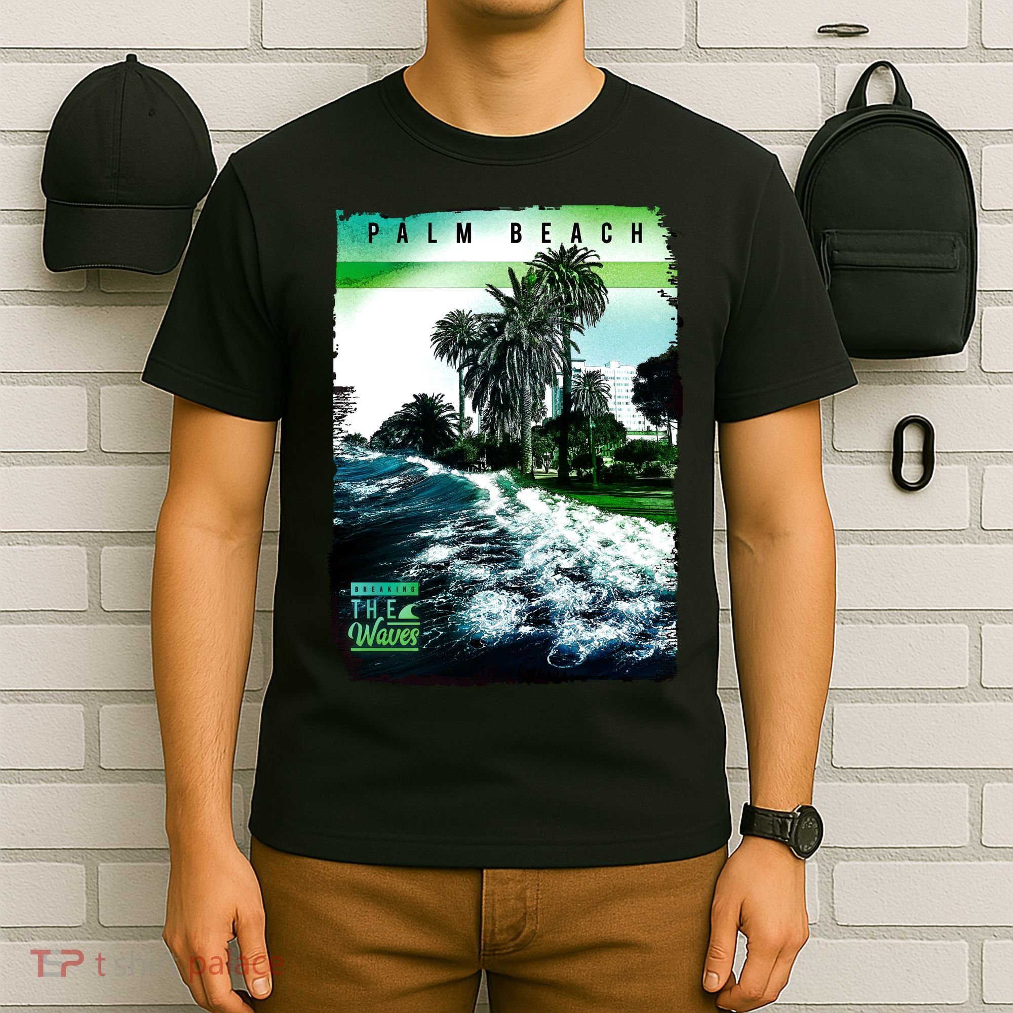 Palm Beach Break The Waves T-Shirt