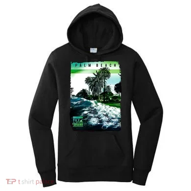 Palm Beach Break The Waves Women's Hoodie