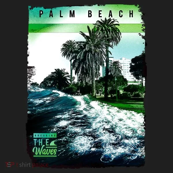 Palm Beach Break The Waves Tumbler