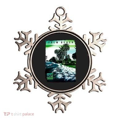 Palm Beach Break The Waves Ornament