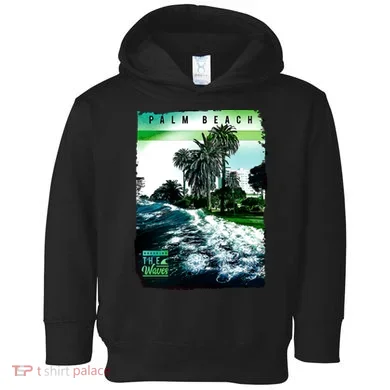 Palm Beach Break The Waves Toddler Hoodie