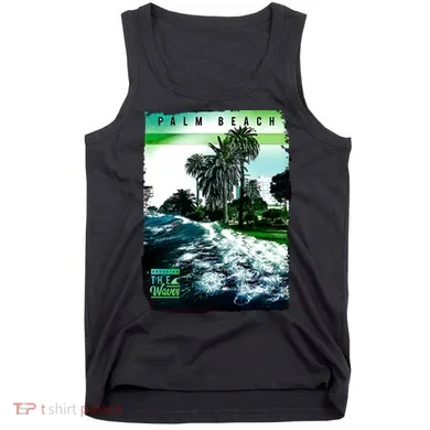 Palm Beach Break The Waves Tank Top