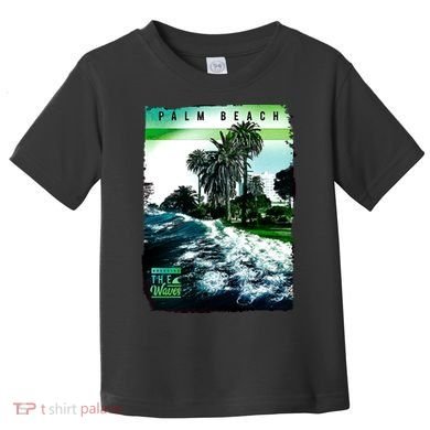 Palm Beach Break The Waves Toddler T-Shirt