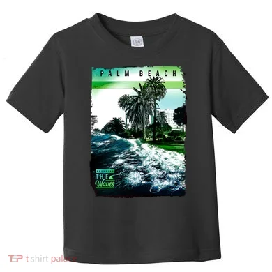 Palm Beach Break The Waves Toddler T-Shirt