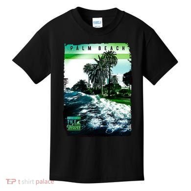 Palm Beach Break The Waves Kids T-Shirt