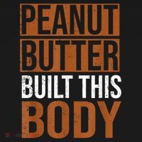 Peanut Butter Built This Body, Peanut Butter Lover Hoodie thumb 7