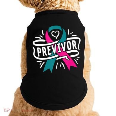 Previvor BRCA Breast Cancer Awareness Support Doggie Tank