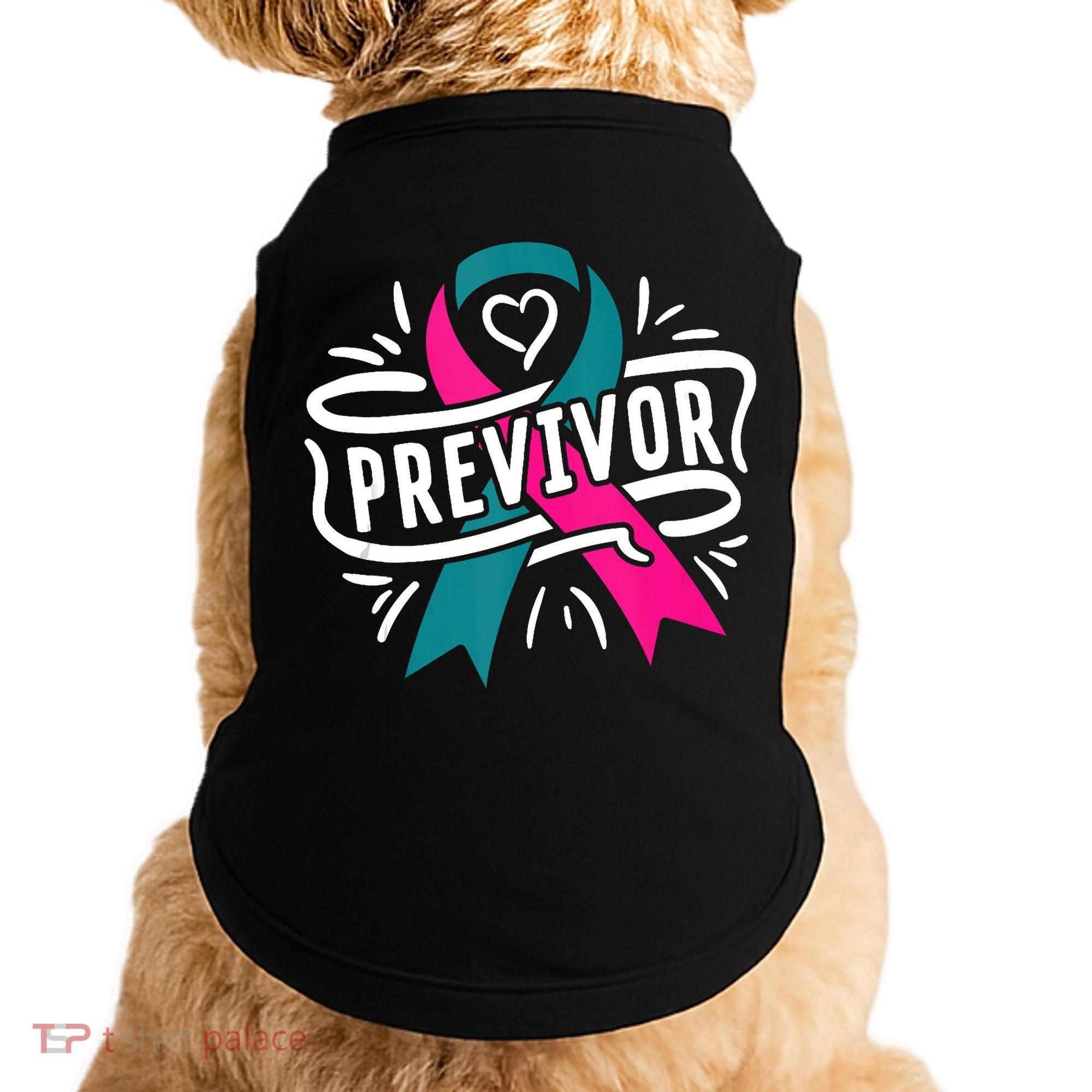 Previvor BRCA Breast Cancer Awareness Support Doggie Tank