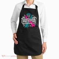 Previvor BRCA Breast Cancer Awareness Support Apron thumb 2