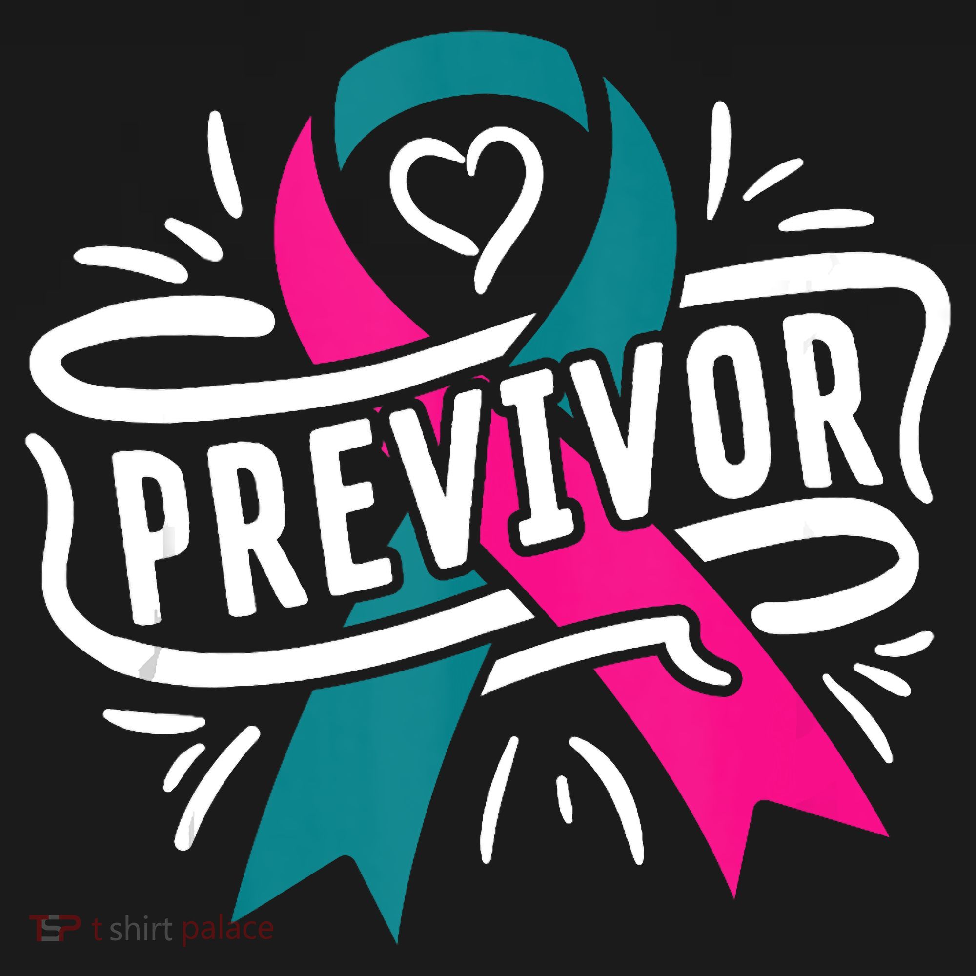 Previvor BRCA Breast Cancer Awareness Support Apron