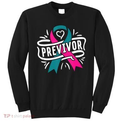 Previvor BRCA Breast Cancer Awareness Support Sweatshirt