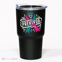 Previvor BRCA Breast Cancer Awareness Support Tumbler thumb 0