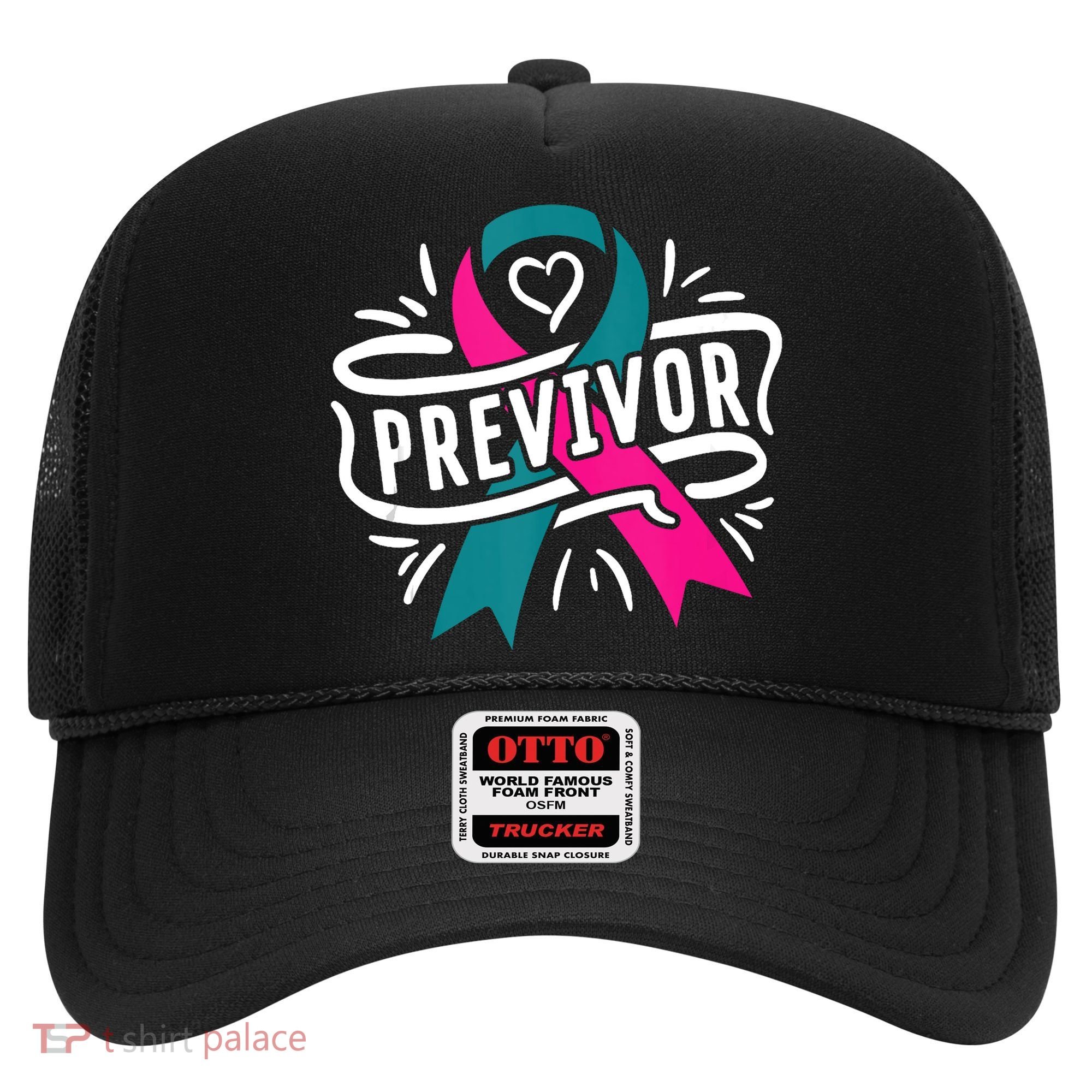 Previvor BRCA Breast Cancer Awareness Support Hat