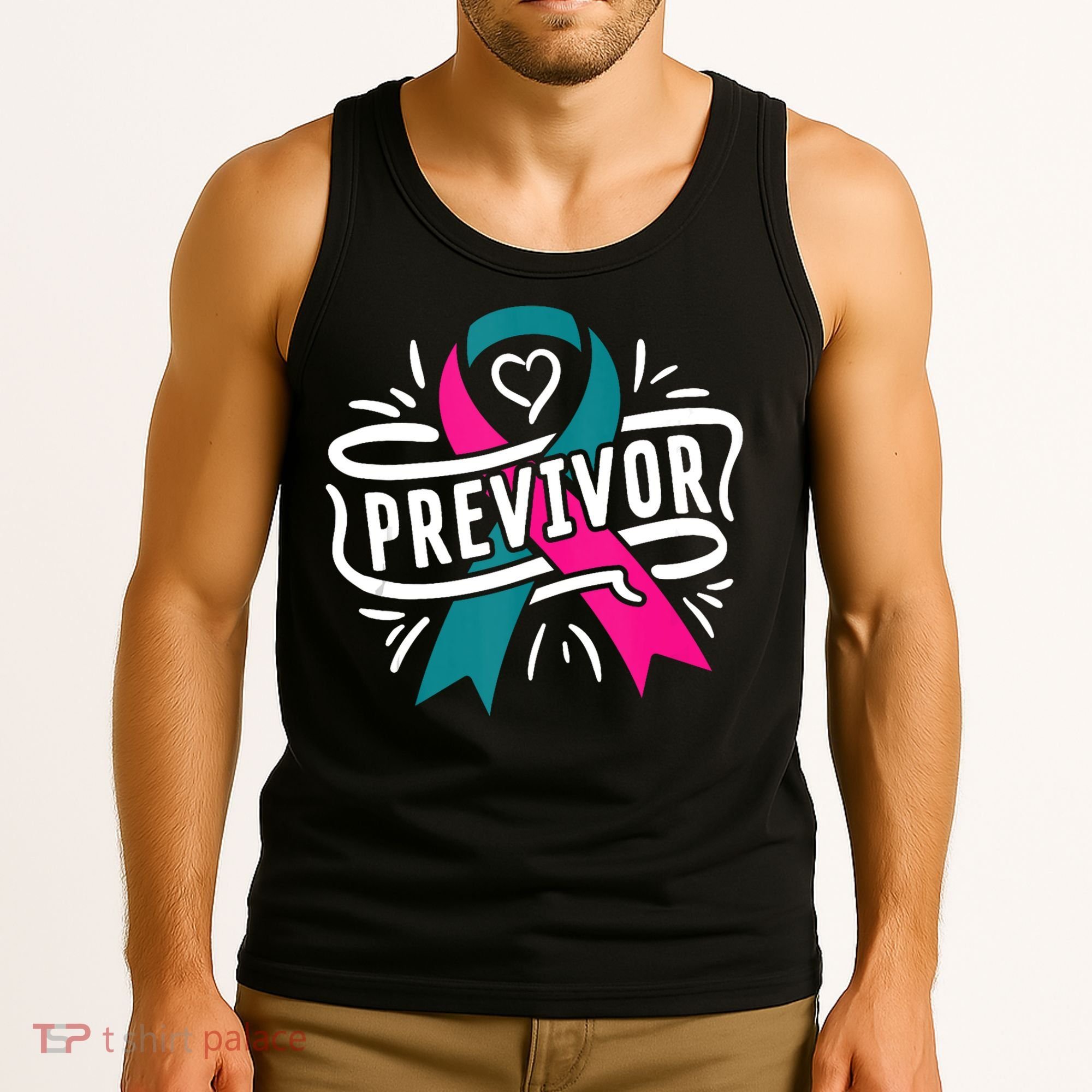 Previvor BRCA Breast Cancer Awareness Support Tank Top