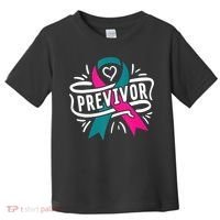 Previvor BRCA Breast Cancer Awareness Support Toddler T-Shirt thumb 0
