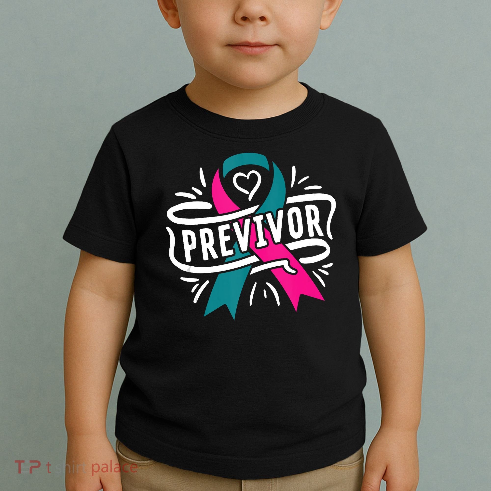 Previvor BRCA Breast Cancer Awareness Support Toddler T-Shirt