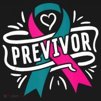 Previvor BRCA Breast Cancer Awareness Support Visor thumb 3