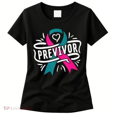 Previvor BRCA Breast Cancer Awareness Support Women's T-Shirt