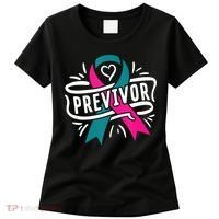 Previvor BRCA Breast Cancer Awareness Support Women's T-Shirt thumb 0