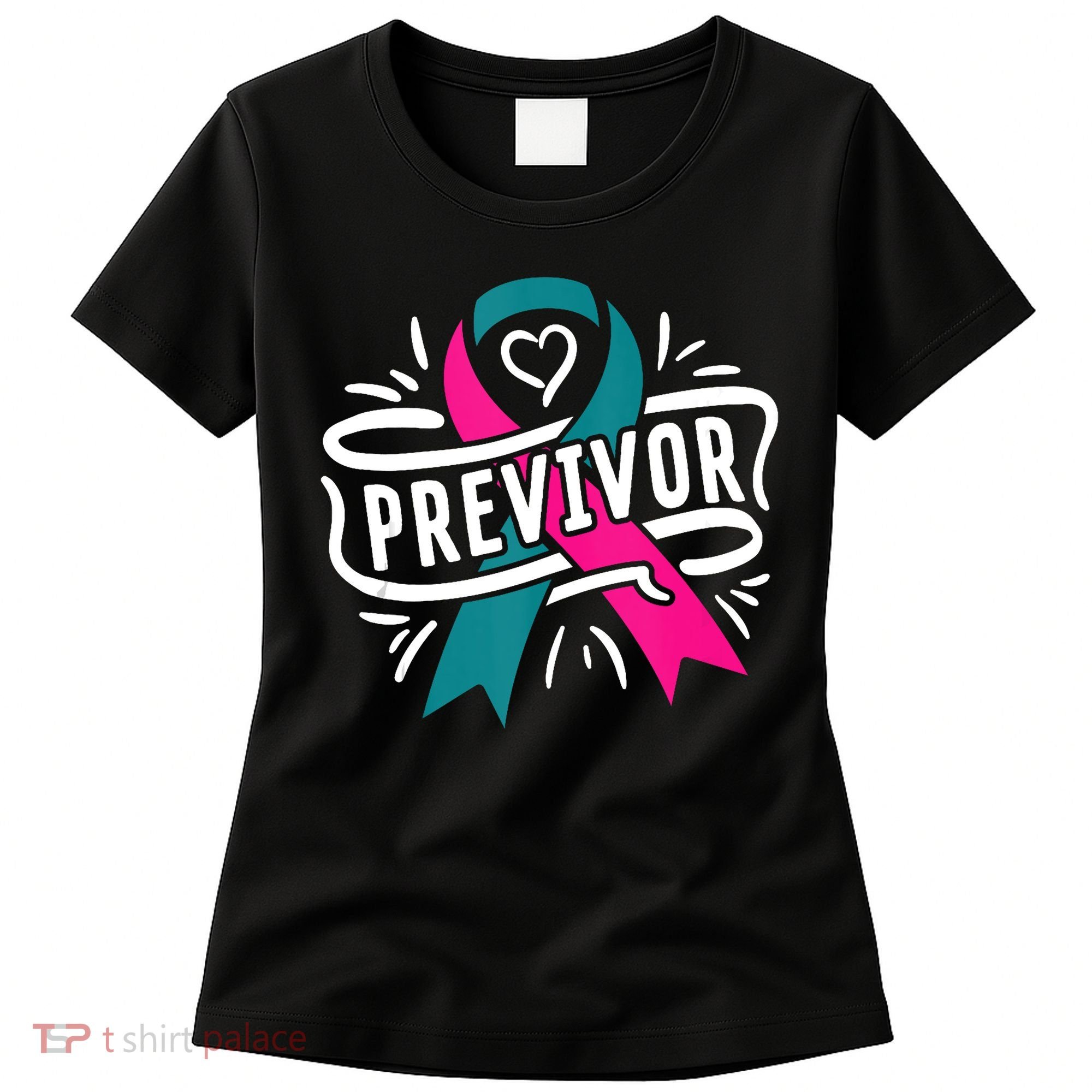 Previvor BRCA Breast Cancer Awareness Support Women's T-Shirt