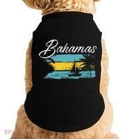 Proud Bahamas Bahamians Flag Doggie Tank thumb 0