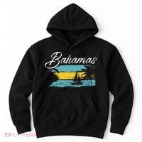 Proud Bahamas Bahamians Flag Hoodie thumb 0