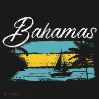 Proud Bahamas Bahamians Flag Apron thumb 3