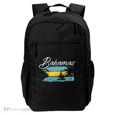 Proud Bahamas Bahamians Flag Backpack