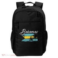 Proud Bahamas Bahamians Flag Backpack thumb 0