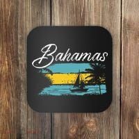 Proud Bahamas Bahamians Flag Coaster thumb 0