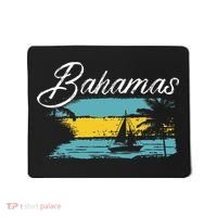 Proud Bahamas Bahamians Flag Mousepad thumb 0