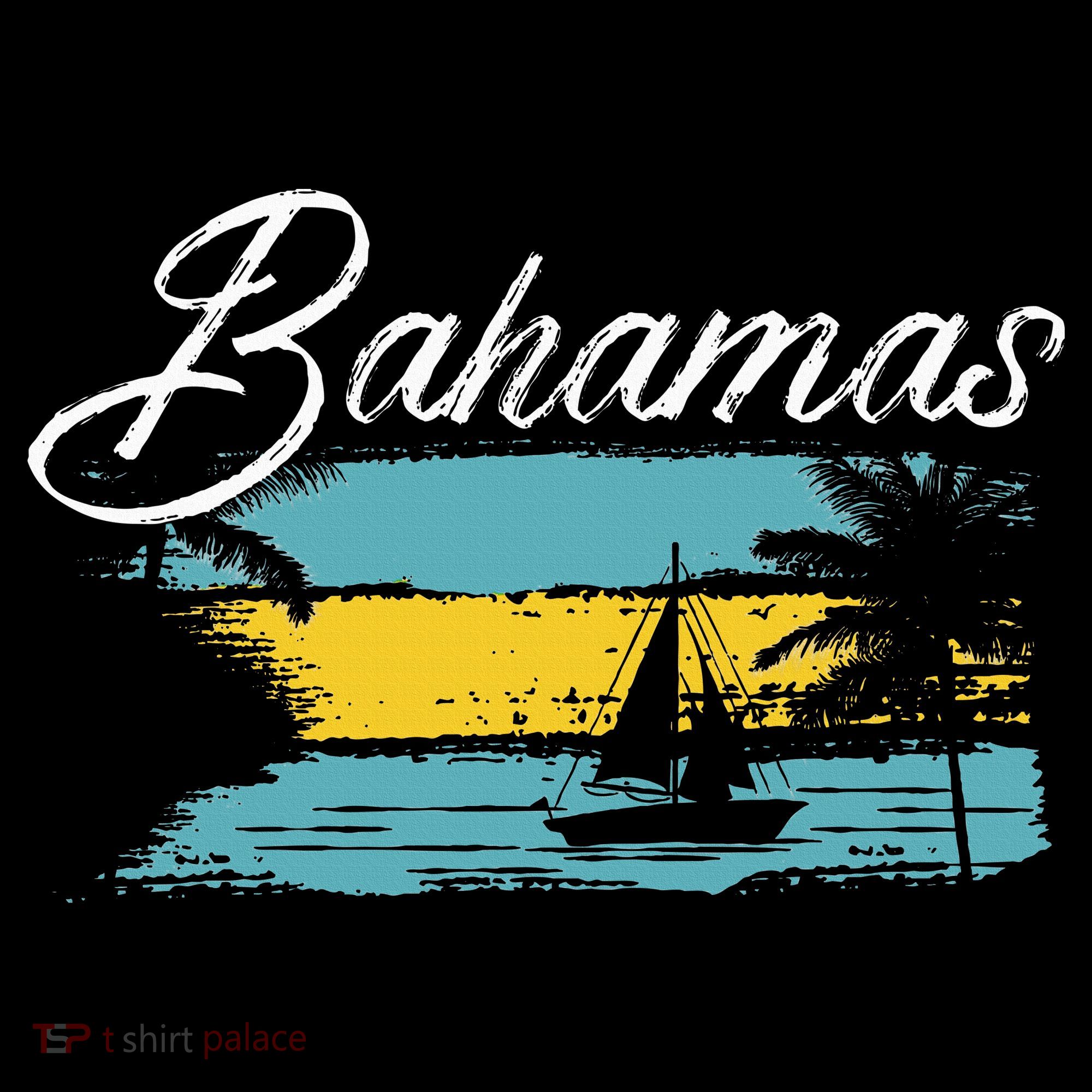 Proud Bahamas Bahamians Flag Mousepad