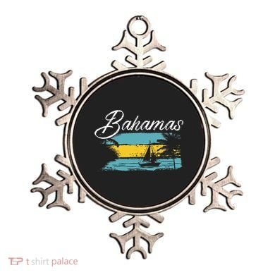 Proud Bahamas Bahamians Flag Ornament