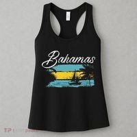 Proud Bahamas Bahamians Flag Women's Tank Top thumb 3