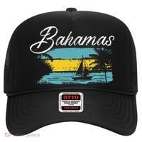 Proud Bahamas Bahamians Flag Hat thumb 0