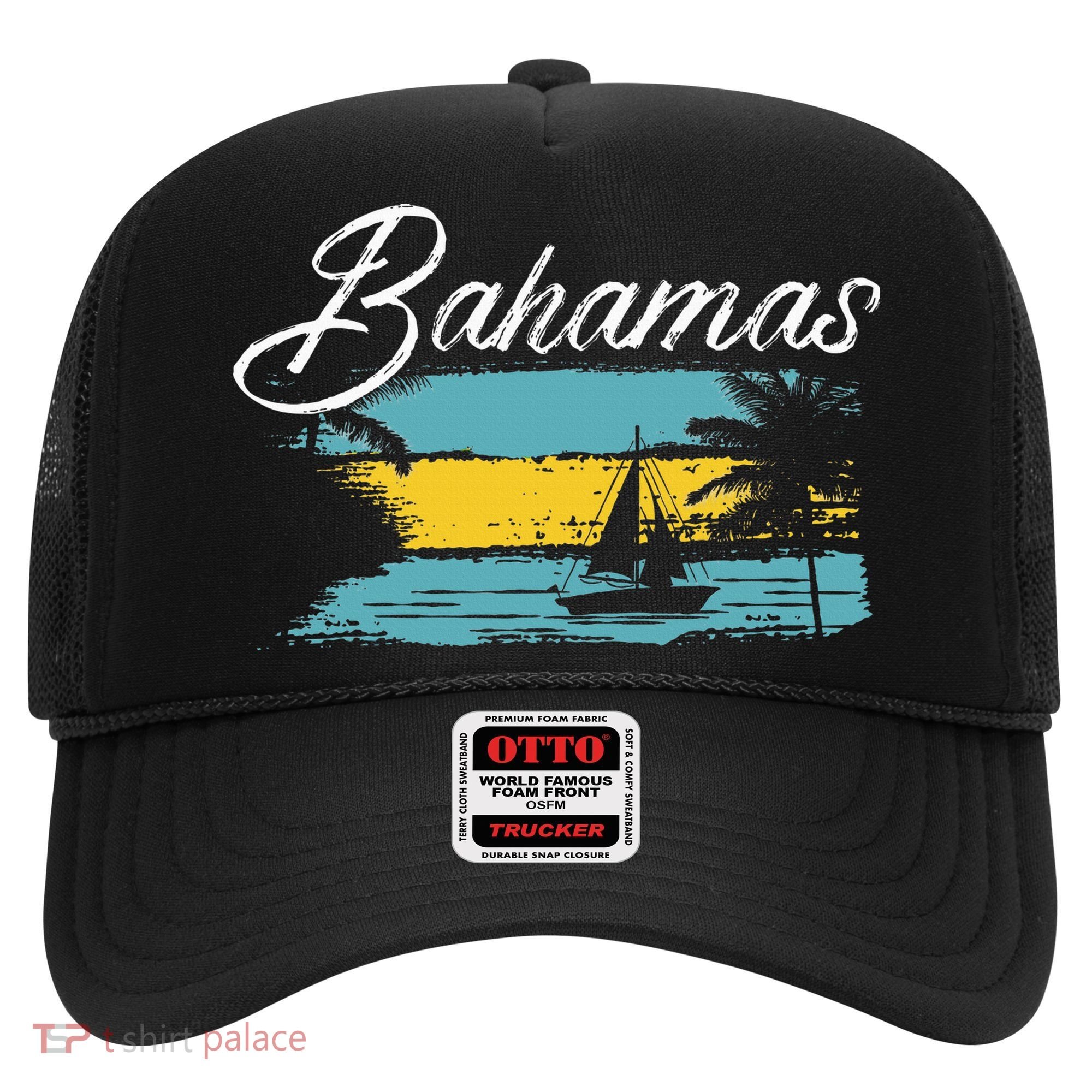 Proud Bahamas Bahamians Flag Hat